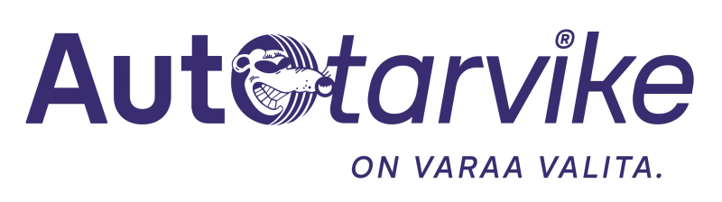 Autotarvike logo sloganilla on varaa valita